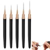 JRYXDS Nagelkunstpinsel, 5 Stück Nagelkunst Liner Pinsel,Nagel Art Liner Pinsel,
