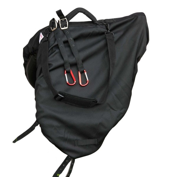 AMKA Satteltasche für englische Reitsättel - Sattelschoner und Tragetasche