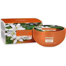 L'AMANDE - Scented Body Cream with Hyaluronic Acid and Vitamin E, Delicate and Nourishing Antioxidant, Moisturizing Body Cream for Dry Skin for Soft and Velvety Skin - Supreme Orange Blossom 300 ml