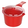 Microwave Safe Pot with Lid & Spout - Cooker &
