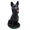 Animal Den German Shepherd Black Dog Bobblehead Figure for Car