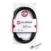 Clarks Cycle Systems Galvanised Steel Gear Cable Kit, Black, Compatible