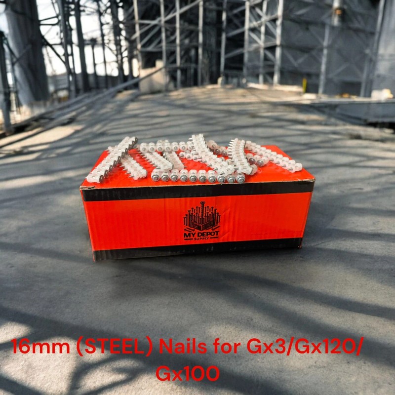 For Hilti Gx Series 1000x collated STEEL nails 16mm-for Hilti