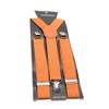 Aries Boutique (Orange) Rhinestone Elastic Braces Orange Straps for Costumes