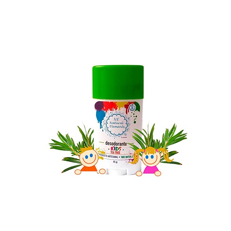 Desodorante Natural KIDS de Tea tree & Bergamota