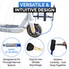 DocksLocks Weatherproof Security Cable Lock with Keys (5ft to 25ft