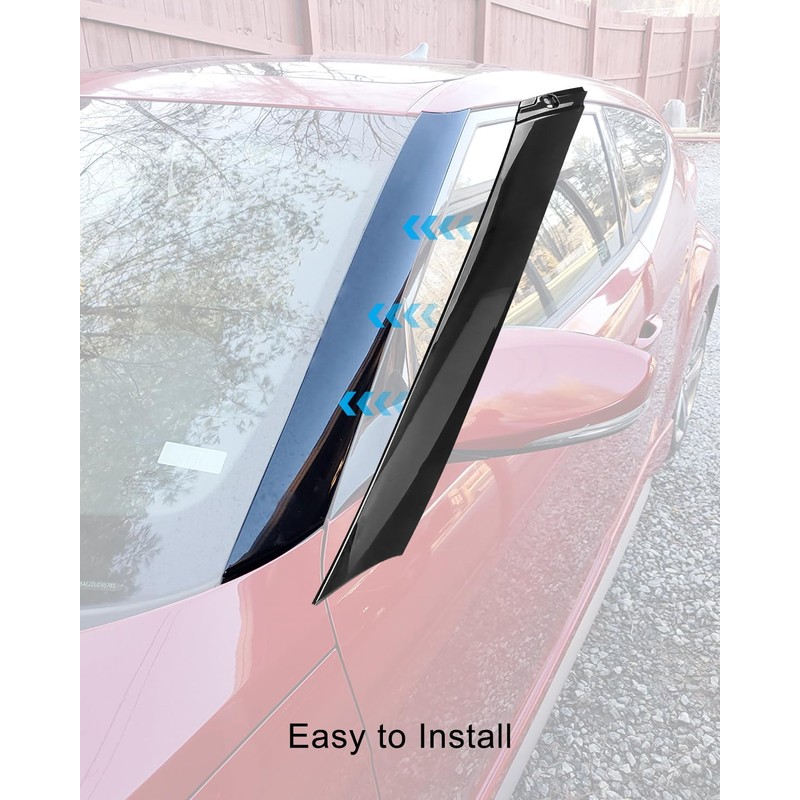 A-Pillar Windshield Trim Molding 861702V000 861802V000 Fit for Hyundai Veloster