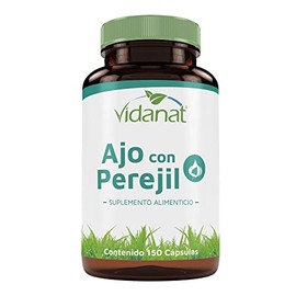 Ajo con Perejil 150 cápsulas Vidanat