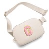 Gitus Fanny Pack, G, Initial Letter Patch Belt Bag