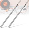 Gisafai 2 Pcs 3/4 in Wire Pulling Grip Mesh Metal
