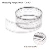 sourcing map Film Flexible Ruler 90 cm 0.1 mm Scale