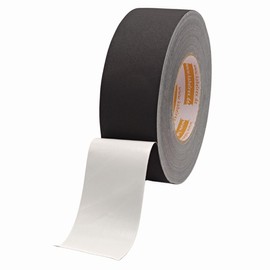 KABELREX Gaffer Tape Black 5 cm x 55 m Extra Strong & Residue-Free - 10% More Length than Standard - Matte PVC Tape Like Duct Tape for Stage, Household & DIY