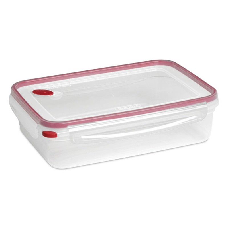 Sterilite 4 Pack Food Storage Container, Ultra-Seal Airtight Snapware with