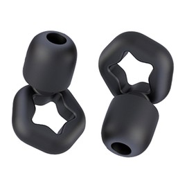 3 Pairs Ear Plugs for Sleeping, 27dB Comfortable Ear Plugs for Noise Reduction, Water Proof Reusable for Concerts, Deep Focus, Travel, Musicians, Sports, DJs, Hearing Protection (Black)