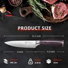 PAUDIN Chef Knife, 6 Inch Sharp Kitchen Knife, High Carbon
