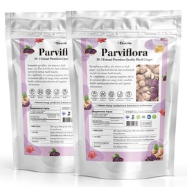 Earthville Fabiflora Black Ginger Bulk Powder Krachai Dam Powder Effectiveness Powder 200g / 어스빌 파비플로라 흑생강 벌크 파우더 끄라차이담 가루 효능 분말 200g