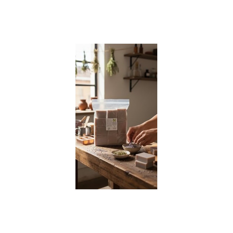 Base de Jabón de Glicerina 100% Mexicano (adicionada con aceites