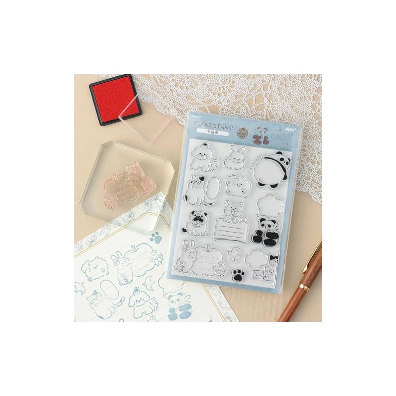 Artec Notebook Deco Clear Stamp Clear Stamp for Letter -