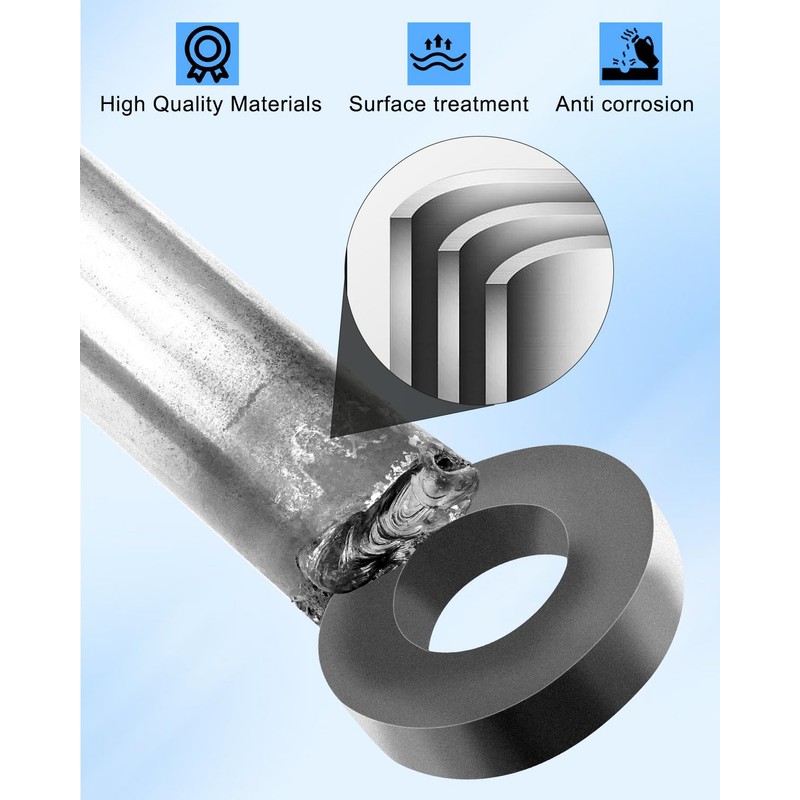 HUQUZN Quick Attach Bucket Locking Pin Fit for Kubota KX040