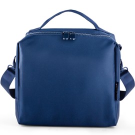 Modaniam Insulated Lunch Bags for Women, Men, Adults| Lunch Box For Work, College, Office,Picnic| Modern |Trendy |Stylish|Premium (Trendzy-Solid-Small-Midnight-Cross Body or Hand Held)