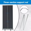 AD. Printing Materials Store Heavy-Duty Retractable Banner Stand 40"x80" with