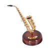 Saxophone Music Box, 7.9in Classic Saxophone Home Accessories, Saxophone Mum