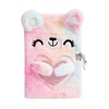 DERJDISF Plush Diary - Secret Diary with Lock for Adolescents