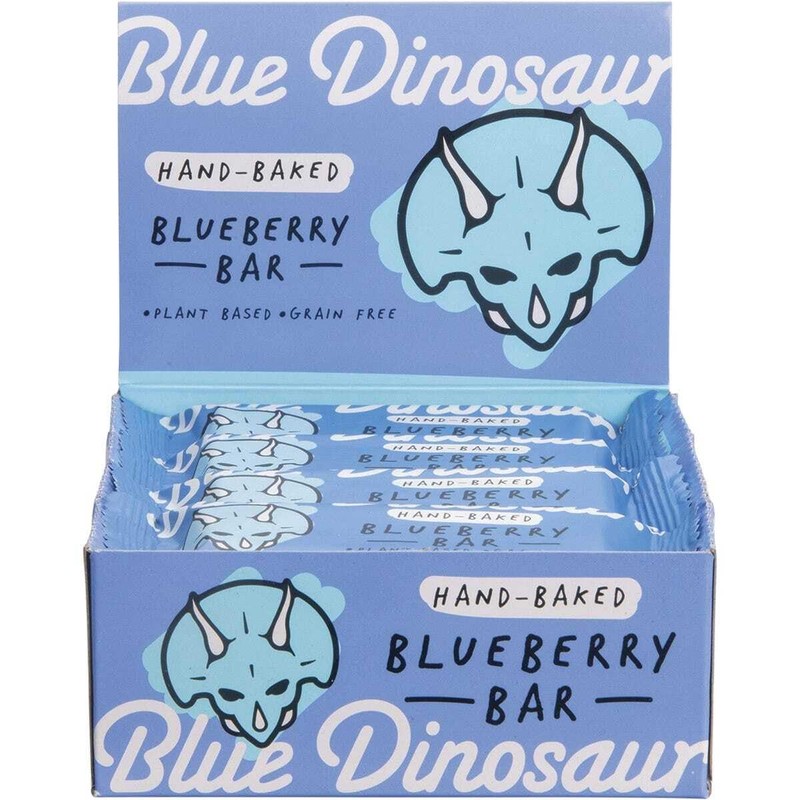 Blue Dinosaur Blueberry Paleo Bar 45 g (Pack of 12)