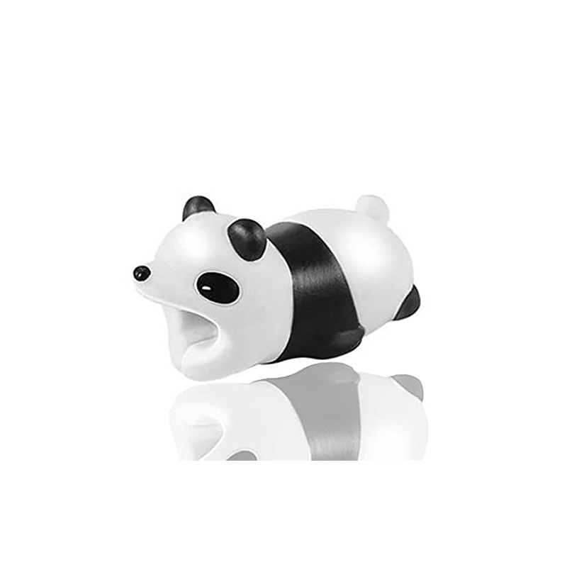 Panda Universal Cute Animal Bites Cable Protector - Prevents Breakage,