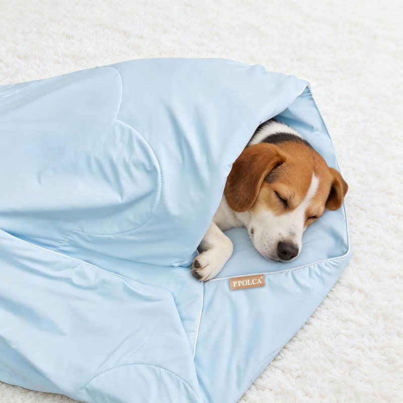 PPOLCA Cooling Waterproof Pet Blanket for Large Dogs - Q-MAX>0.5,