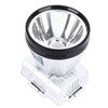 Super Bright Headlamp 90000lm Silver Rechargeable 1600mAh Battery Adjustable Headband