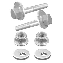 AUGREX 2 Pack of Suspension Arm Alignment Eccentric Cam Bolt, Adjustment Cam Bolt Camber Screw Fit for Nissan Armada 5.6L 2004-2015 and Pathfinder 4.0L 2005-2012, Replace 545802S400 545802S40A