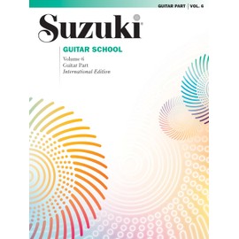 Suzuki Guitar School Guitar Part, Volume 6