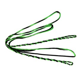 DEERACE D97 Flemish Fast Flight Bow String Replacement Bowstring for Traditional Longbow Recurve Bow (AMO 54" (Bow Length), Green)