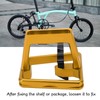 Folding Bike Front Carrier Adapter Aluminium Alloy Hollow Carved Mount