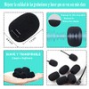 30Piezas Fundas de Espuma para Micrófonos,8mm Micrófono Lavalier Parasol para