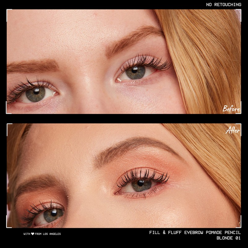 NYX Professional Makeup Fill & Fluff Eyebrow Pomade Pencil: Blonde