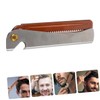 FOMIYES Portable Folding Comb for Men Multi-purpose Shaving Brush and
