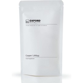 Copper Supplements 1mg Tablets | Supports General Health & Well-Being | Oxford Vitality