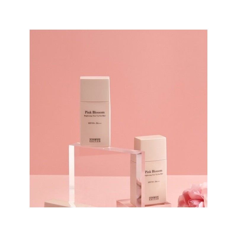 Ingredient Editor [Ingredient Editor] Pink Blossom Brightening Tone-Up Sun Base