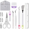 MAMIELIZ Pack of 13 Plotter Accessories Vinyl Weeding Tools DIY