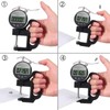 Neoteck Portable Digital Thickness Gauge 0-25.4mm Measuring Range 0.001/0.00005'' Electronic