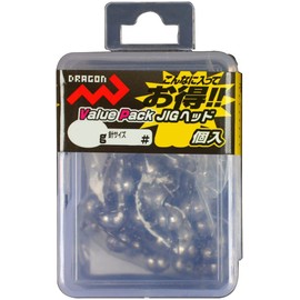 MARUSHINGYOGU (マルシン漁具) Dragon Value Pack Jig Head (1.5g 30-piece)