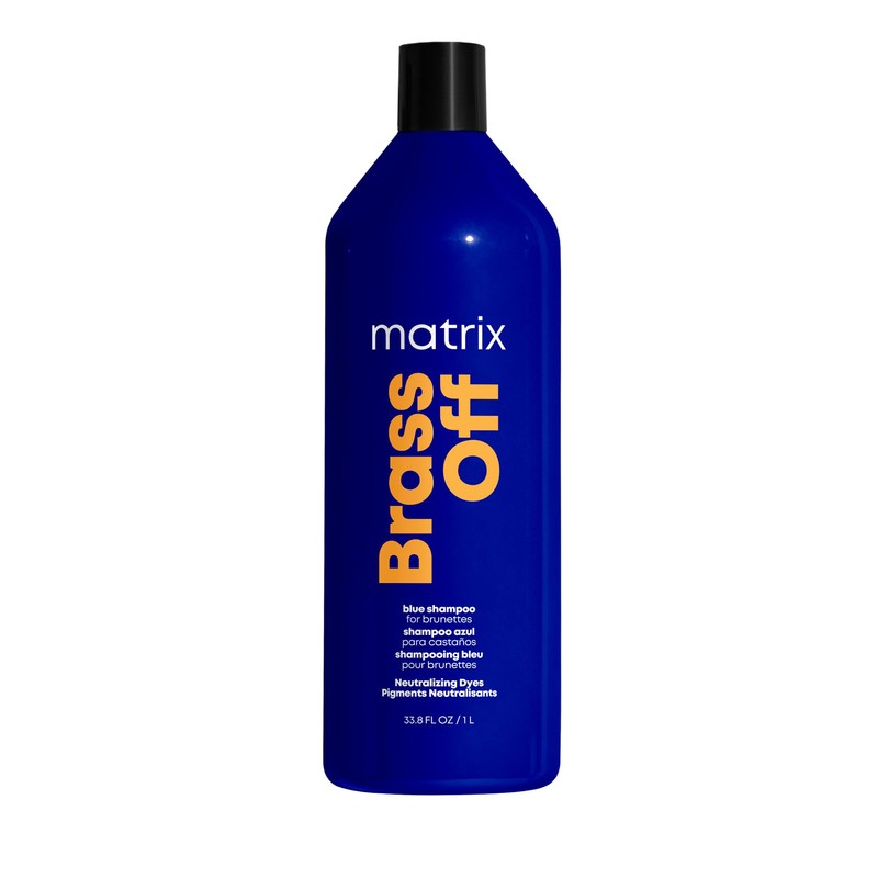 Matrix Brass Off Shampoo | Shampoo matizador azul para neutralizar