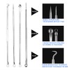 Blackhead Removal Kit, Blackhead Remover, 4 Piece Set with Storage