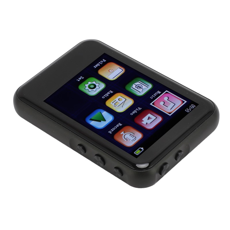 1.5 Inch Portable MP3 Player Capacitive Touch Control AI Noise