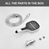 8-in-1 Shower Head - ASRCLOO Handheld ShowerHead, Universal High Water