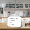 Small Dry Erase White Board - TSJ OFFICE 12" x