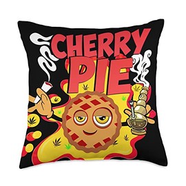 DabGraphic Cherry Pie Cherry Pie Original Throw Pillow, 18x18, Multicolor