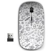 KAWAMOUSE 2.4G Ergonomic Portable USB Wireless Mouse for PC, Laptop,